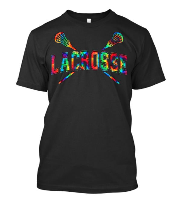 Lacrosse Tie-dye Crossed ...T-Shirt Lacrosse Tie-dye Crossed ...T-Shirt