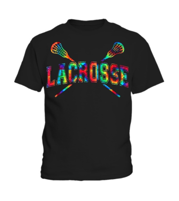 Lacrosse Tie-dye Crossed Sticks Toddler T-Shirt Lacrosse Tie-dye Crossed Sticks Toddler T-Shirt