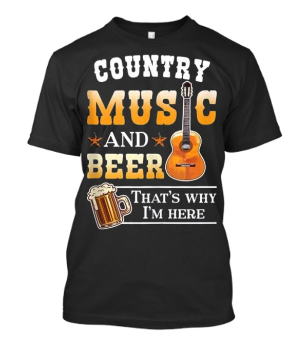 Country Music And Beer Th...T-Shirt Country Music And Beer Th...T-Shirt