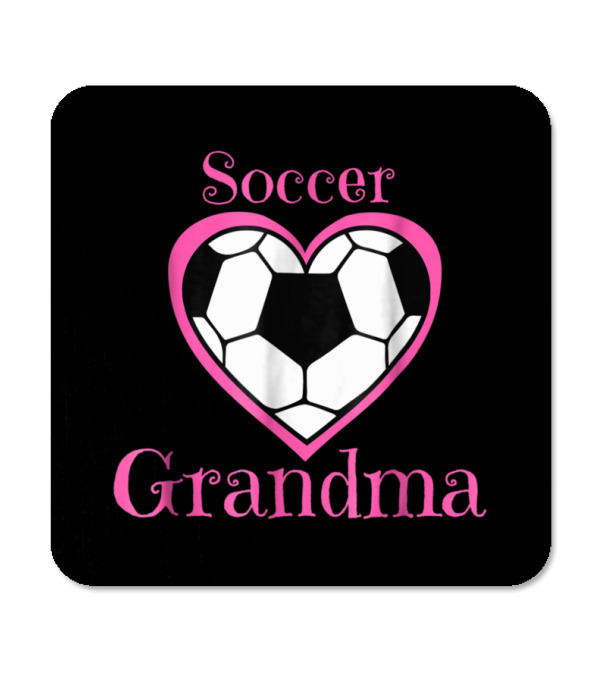 Soccer Grandma Sports Tee Coaster Soccer Grandma Sports Tee Coaster