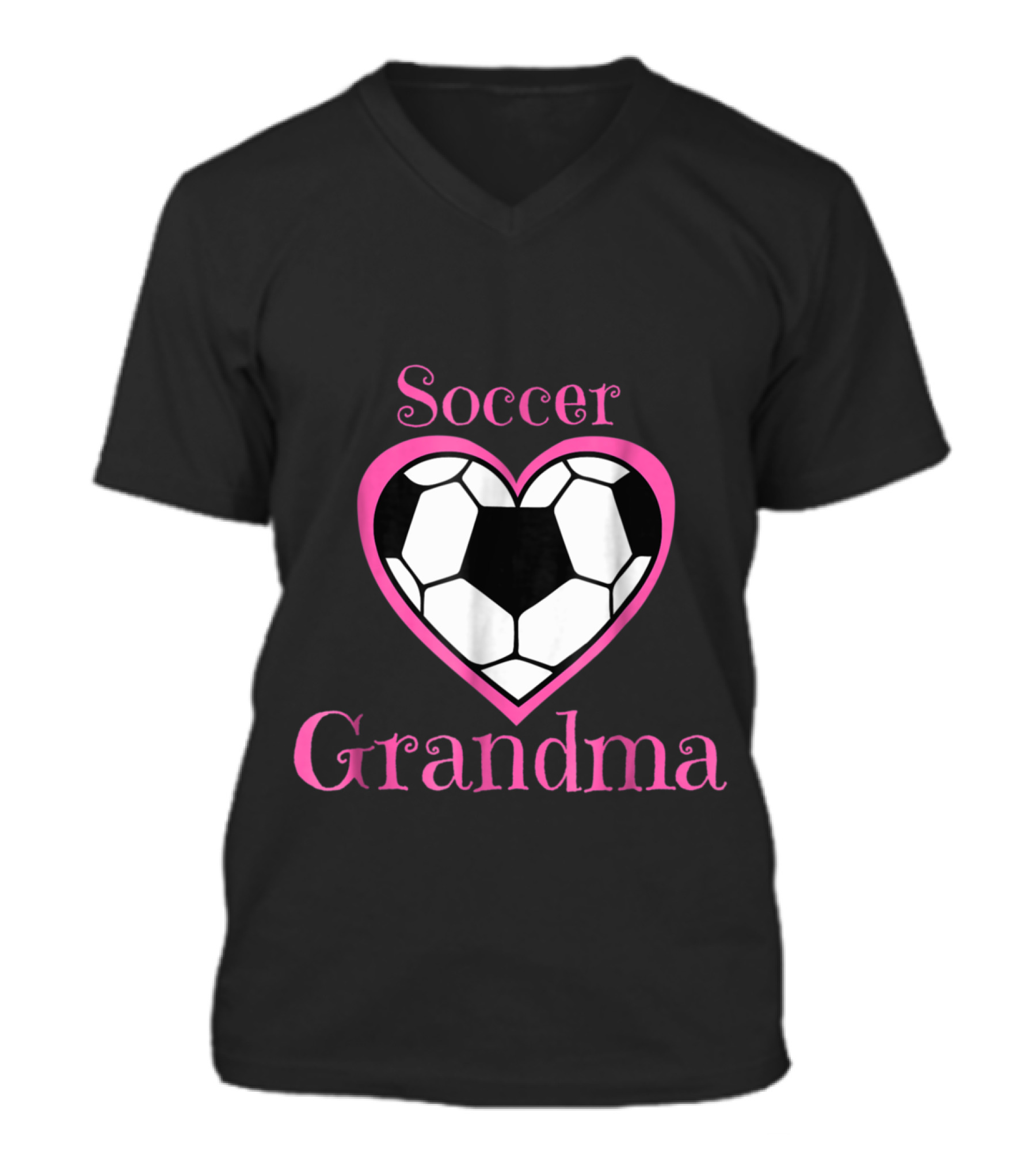 Soccer Grandma Sports Tee V-Neck Unisex T-Shirt