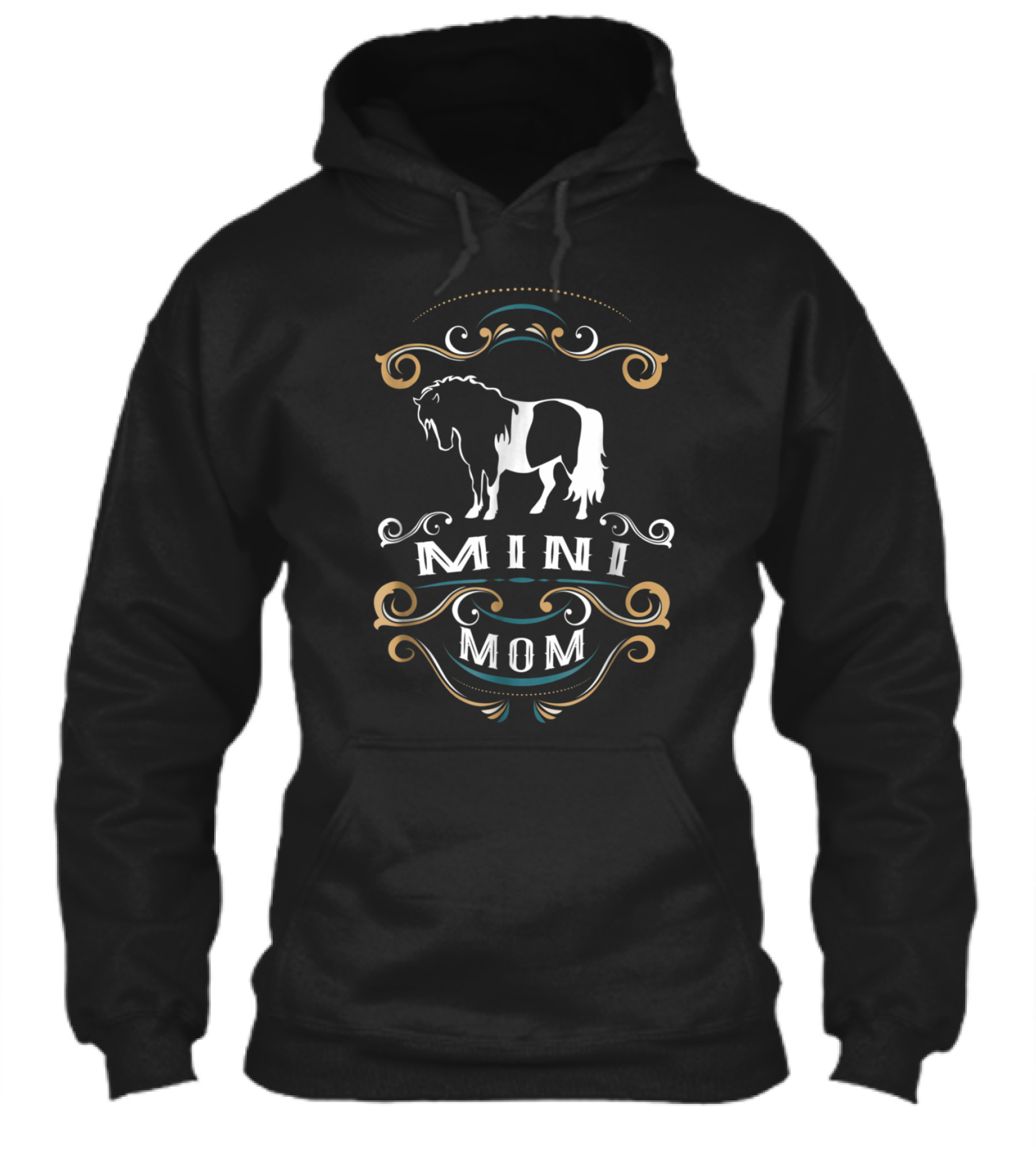 Mini Mom Miniature Horse NickerS Hoodie