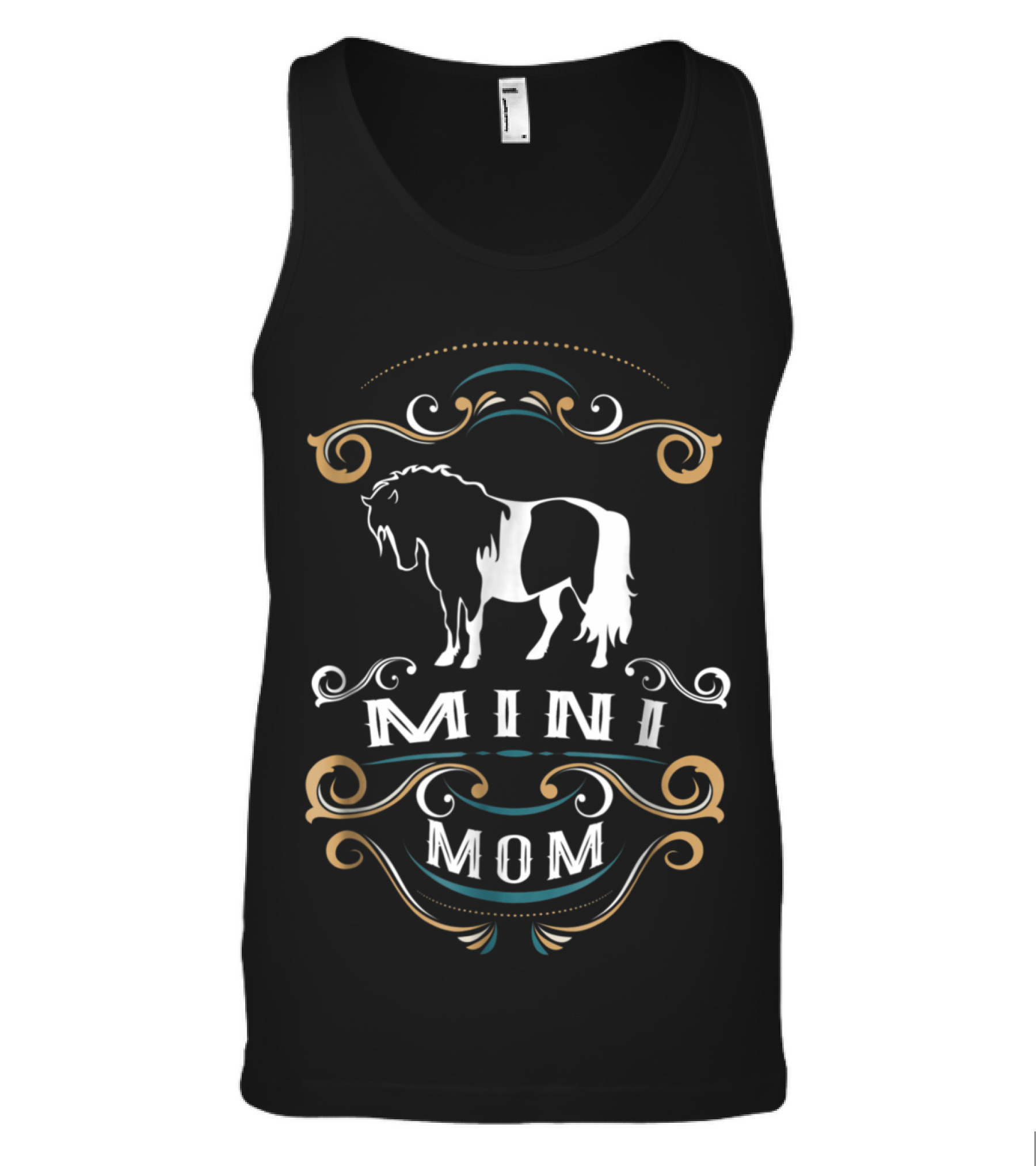Mini Mom Miniature Horse NickerS Tank Top
