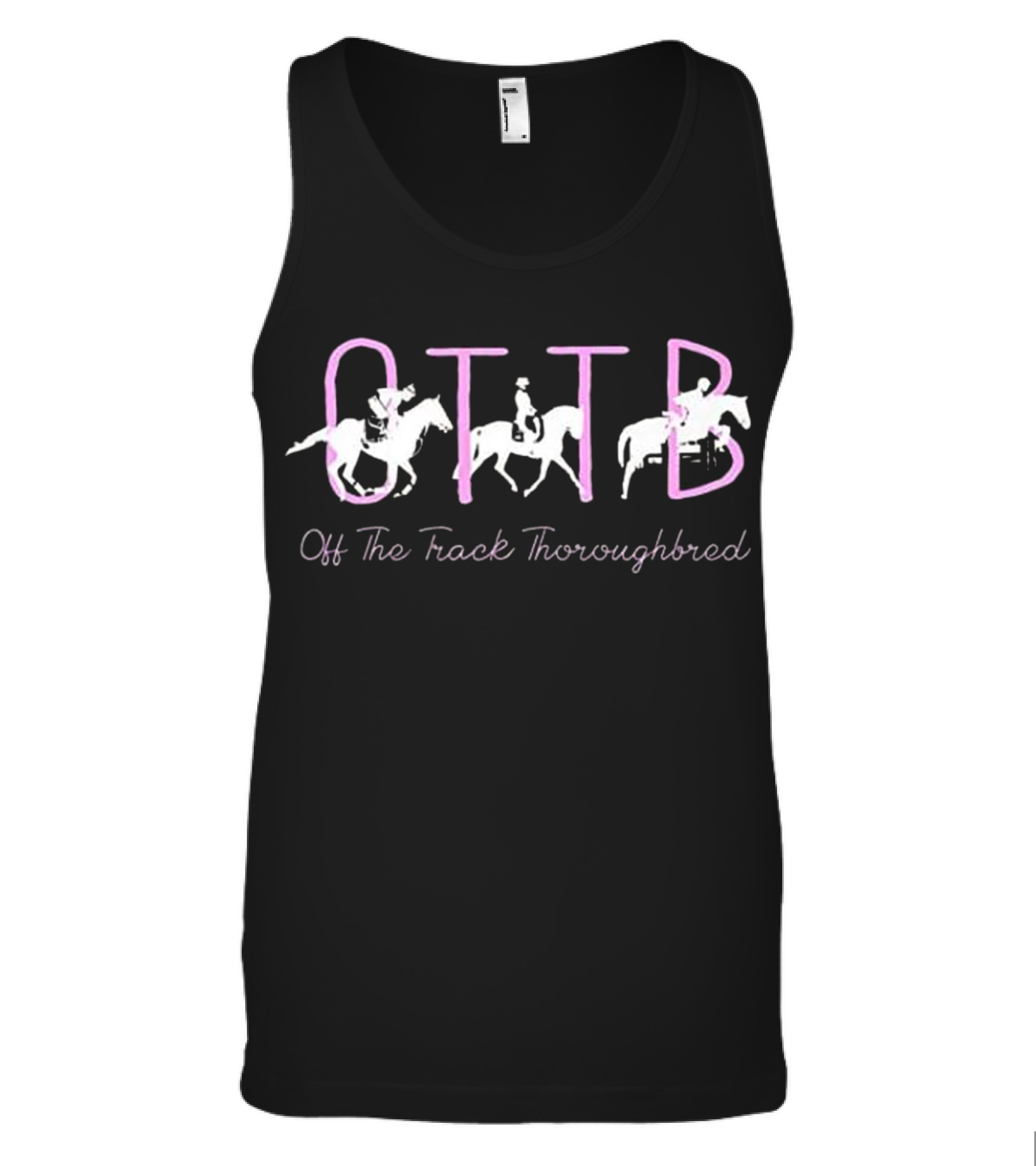 OTTB Off Track Thoroughbred Horse Eque Tank Top