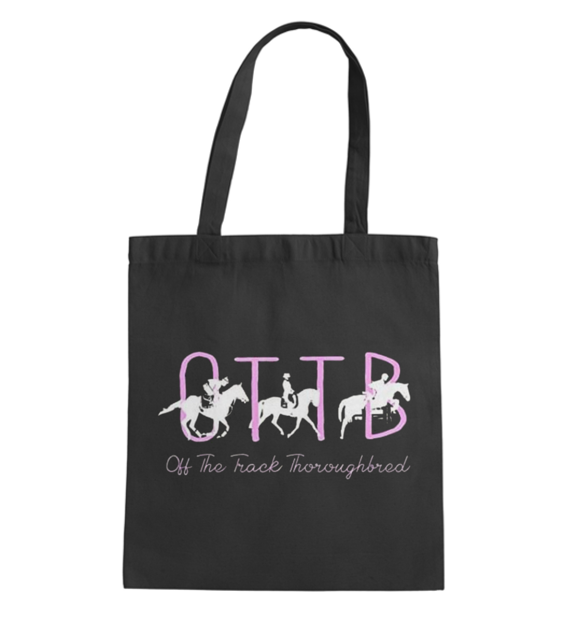 OTTB Off Track Thoroughbred Horse Eque Tote Bag