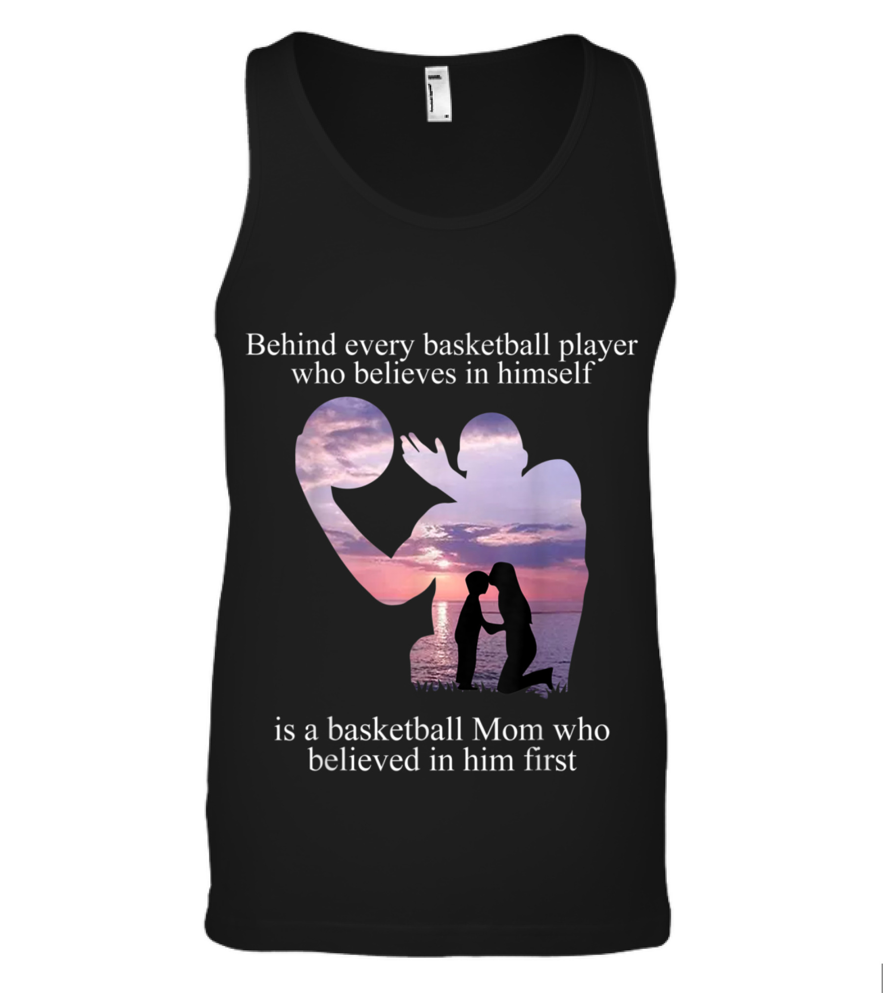Behind Every Basketball Player Is A Basket Tank Top