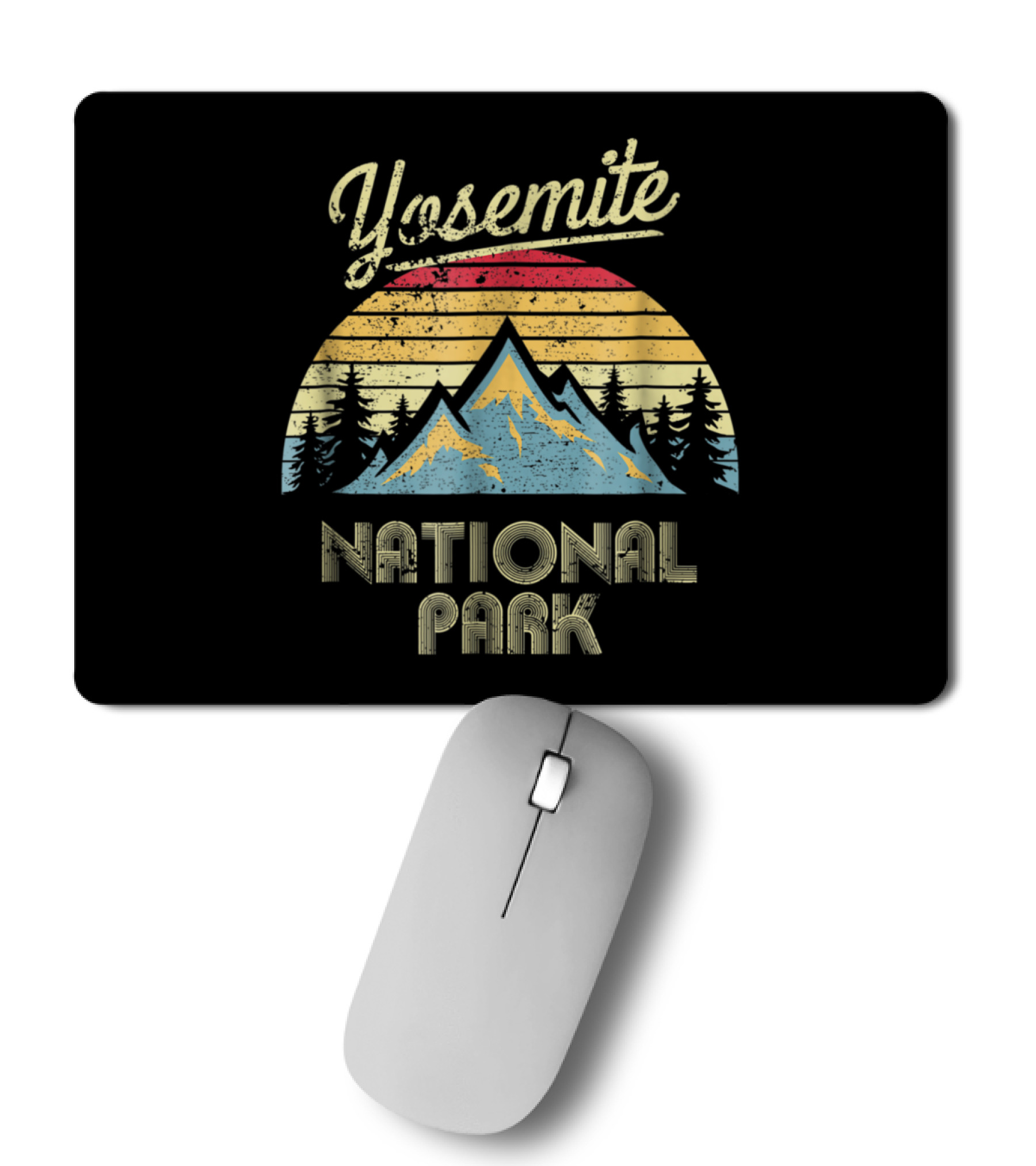 Vintage Retro Yosemite Na...Mousepad Vintage Retro Yosemite Na...Mousepad