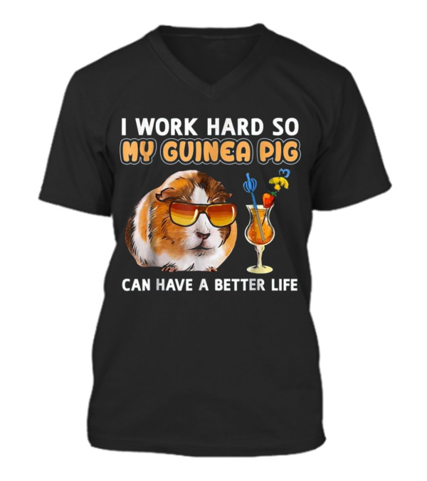 Funny Guinea Pig Shirt Gu...V-Neck Unisex T-Shirt Funny Guinea Pig Shirt Gu...V-Neck Unisex T-Shirt