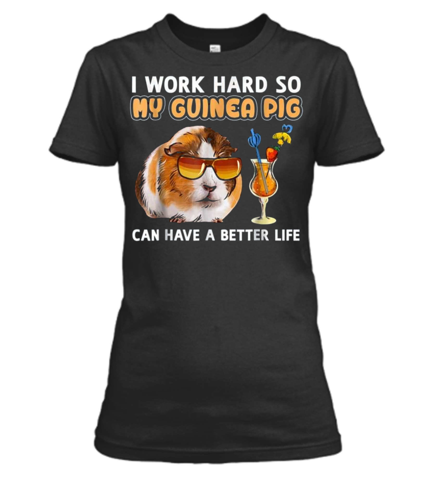 Funny Guinea Pig Shirt Guinea Pig Gifts Womens T-Shirt