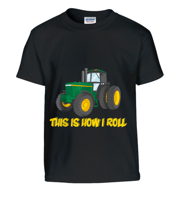 This is How I Roll Farmer Tractor T-shir Kids T-Shirt This is How I Roll Farmer Tractor T-shir Kids T-Shirt