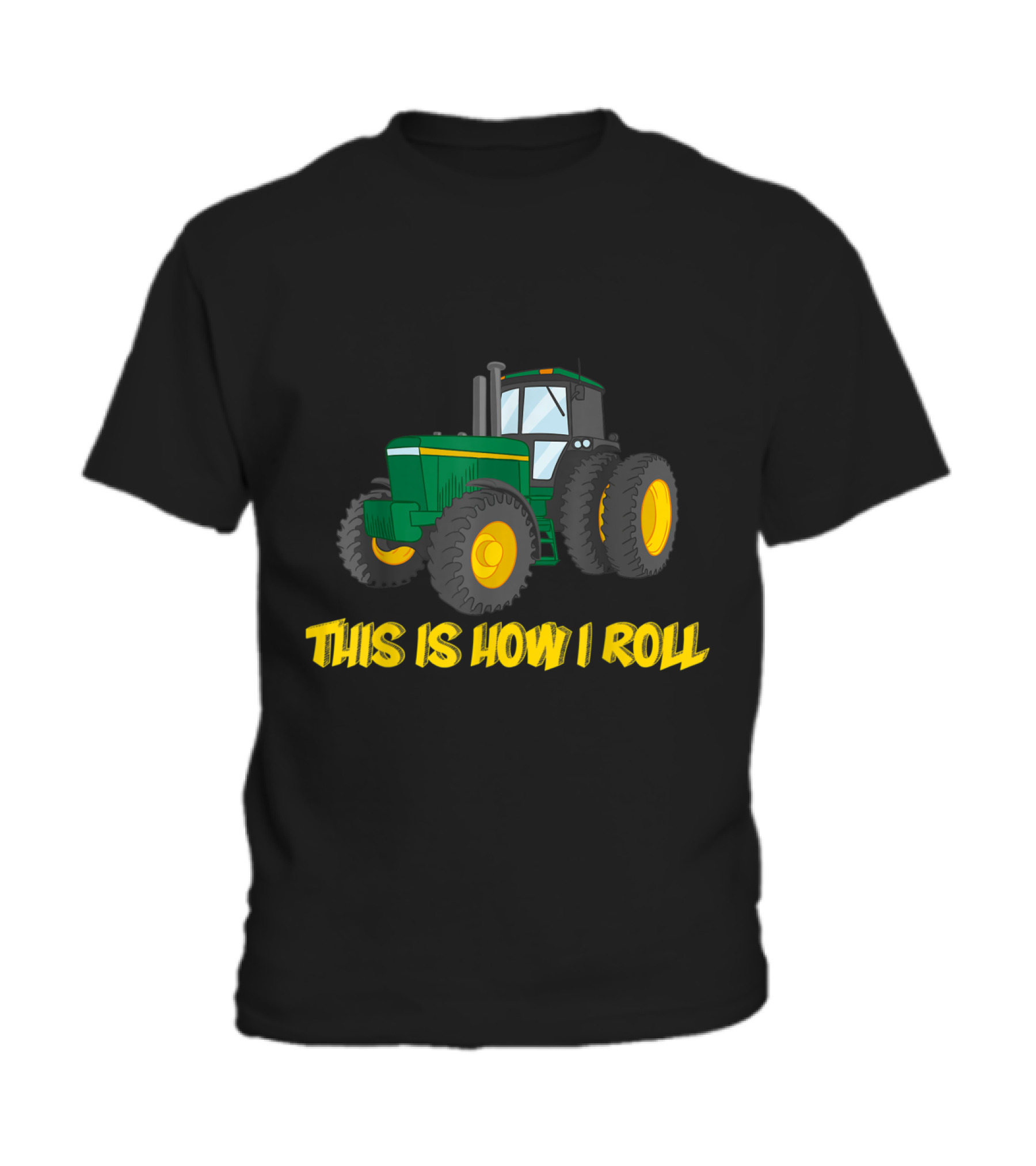 This is How I Roll Farmer Tractor T-shir Toddler T-Shirt