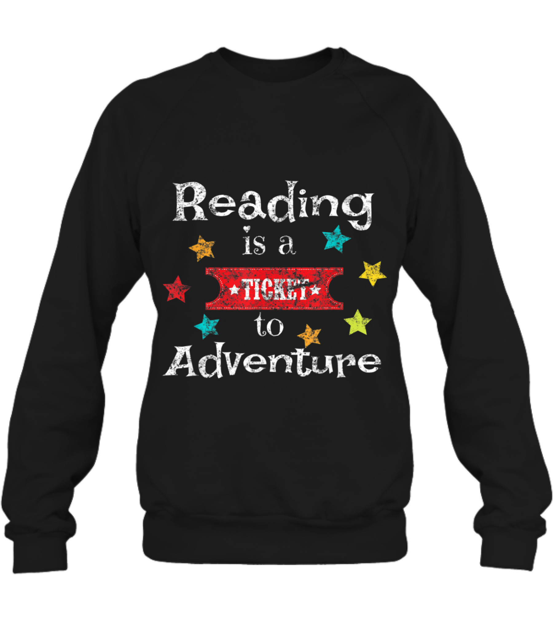 Reading for Teachers Vintage Reading Crewneck Sweatshirt