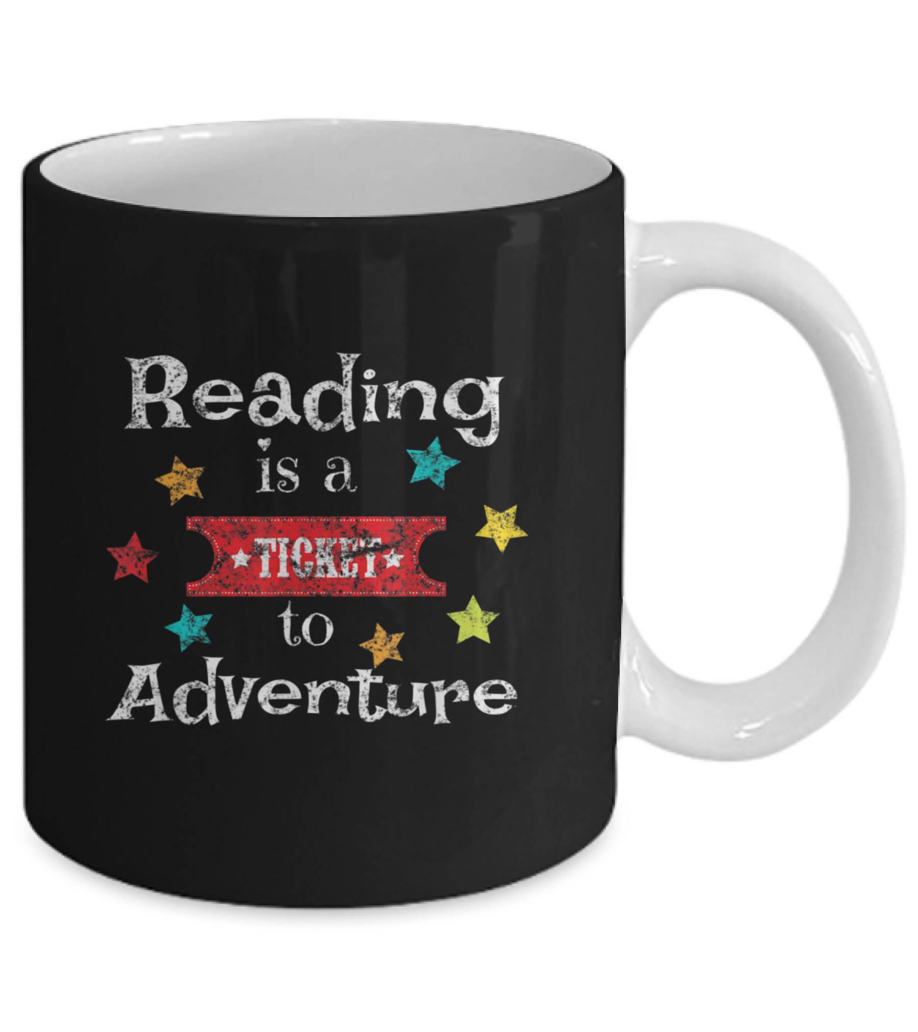 Reading for Teachers Vintage Reading Mug
