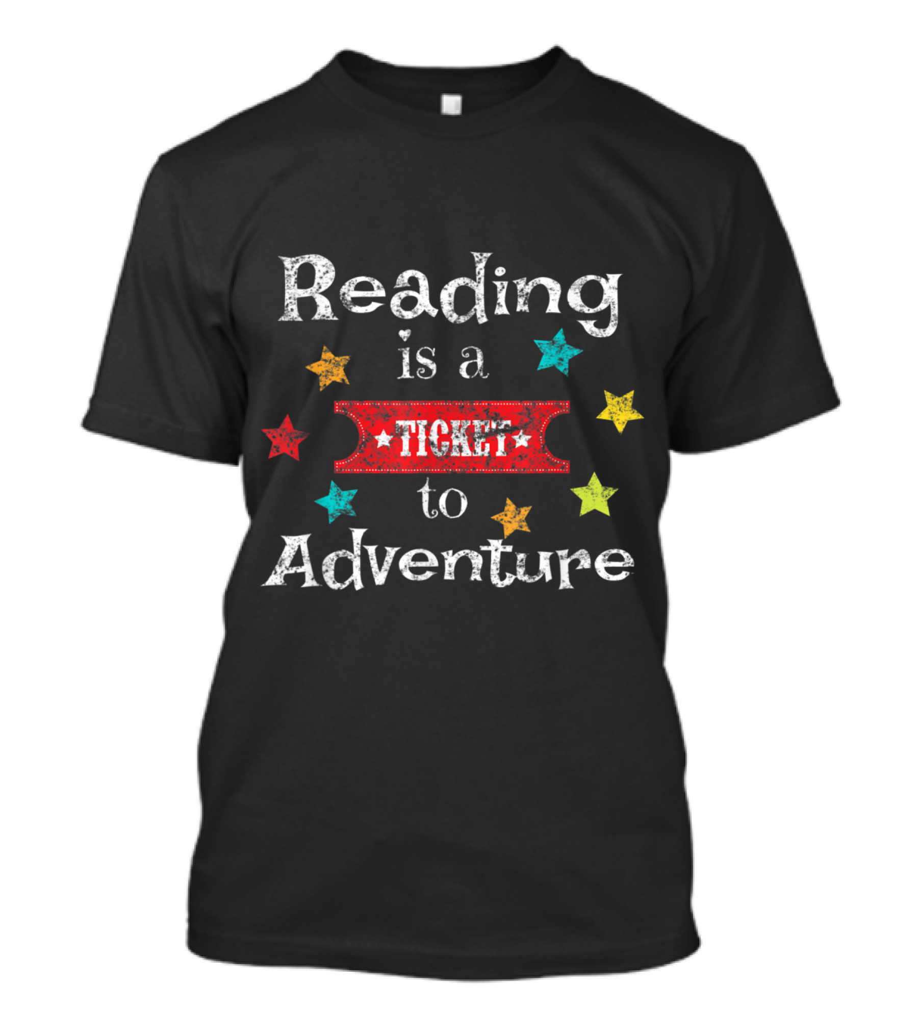 Reading for Teachers Vintage Reading T-Shirt