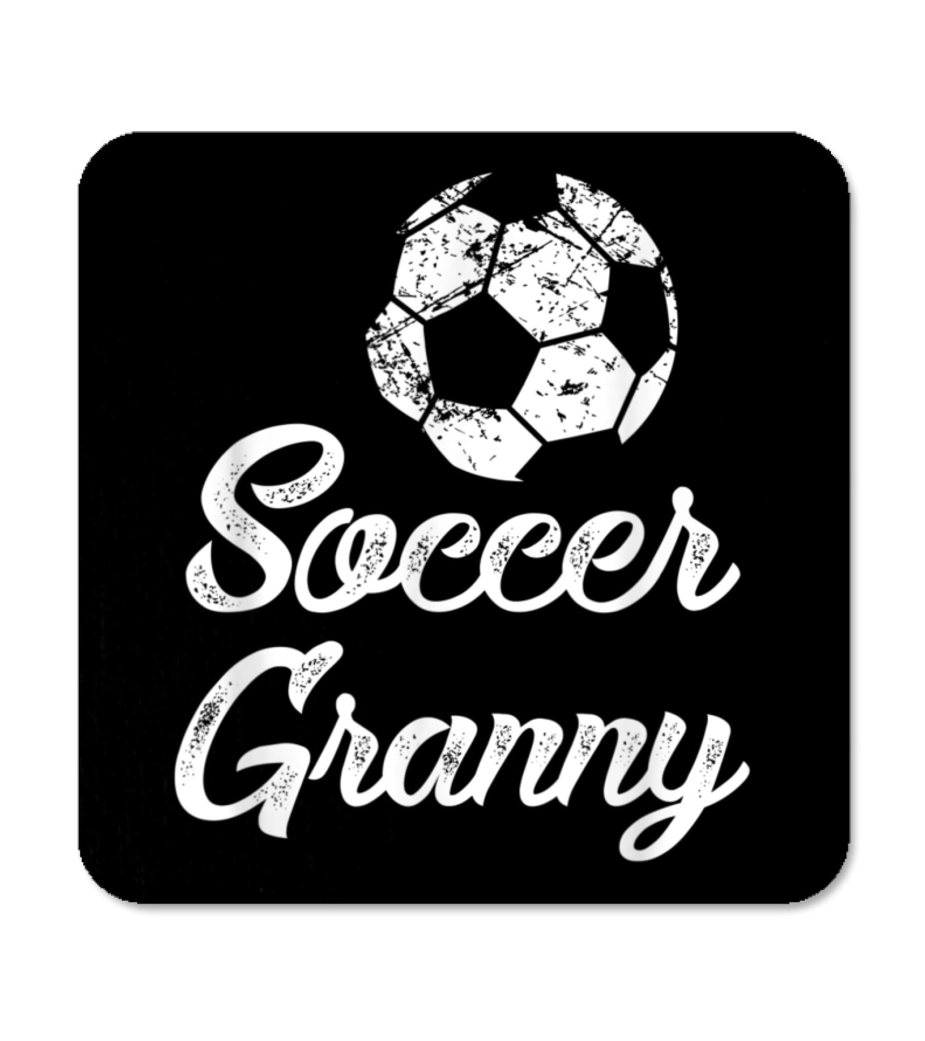 Soccer Granny , Cute Funny Coaster Soccer Granny , Cute Funny Coaster