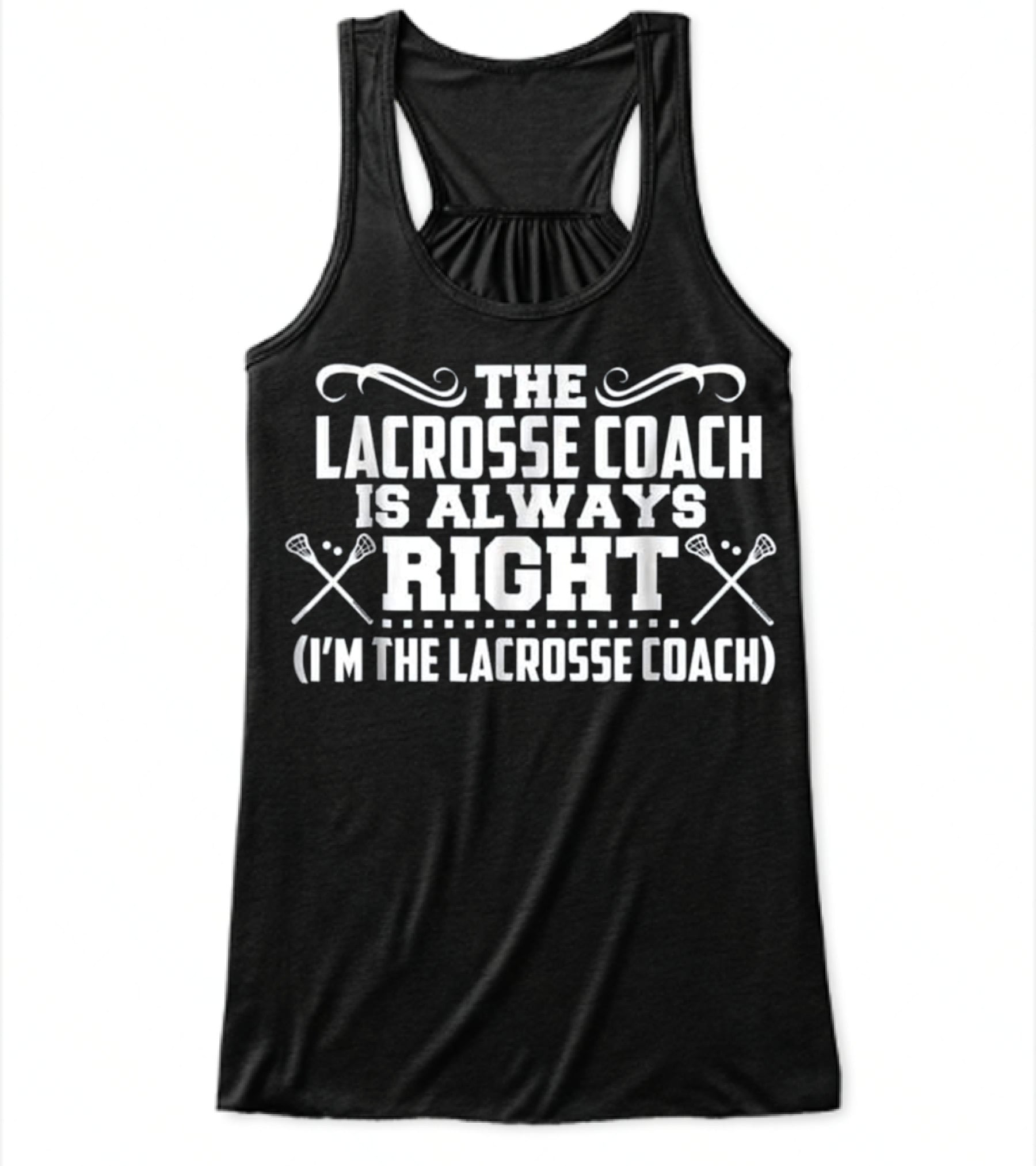 Lacrosse Lax Coach T Lax Gear Sport P Flowy Tank Top Lacrosse Lax Coach T Lax Gear Sport P Flowy Tank Top