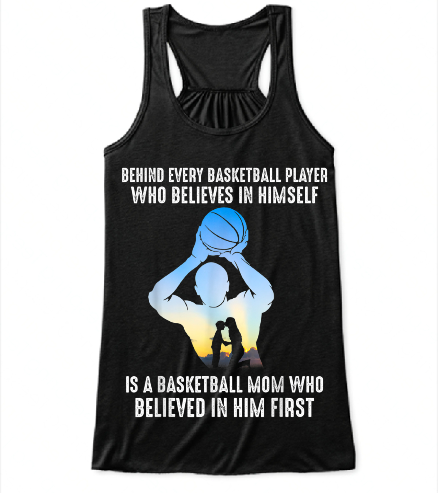 Behind Every Basketball Player Is A Basketb Flowy Tank Top