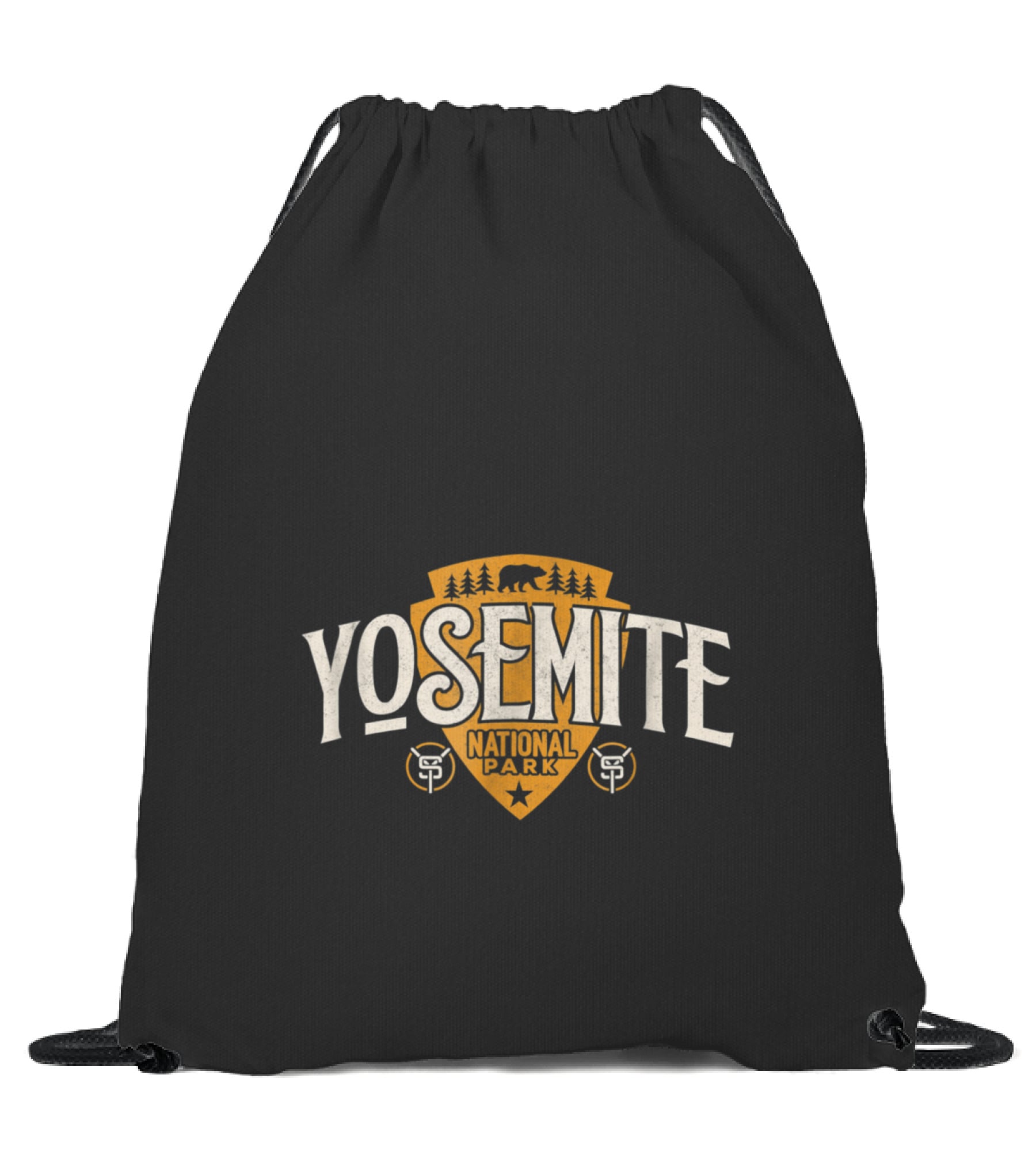 Vintage Retro Yosemite National Park Drawstring Bag Vintage Retro Yosemite National Park Drawstring Bag