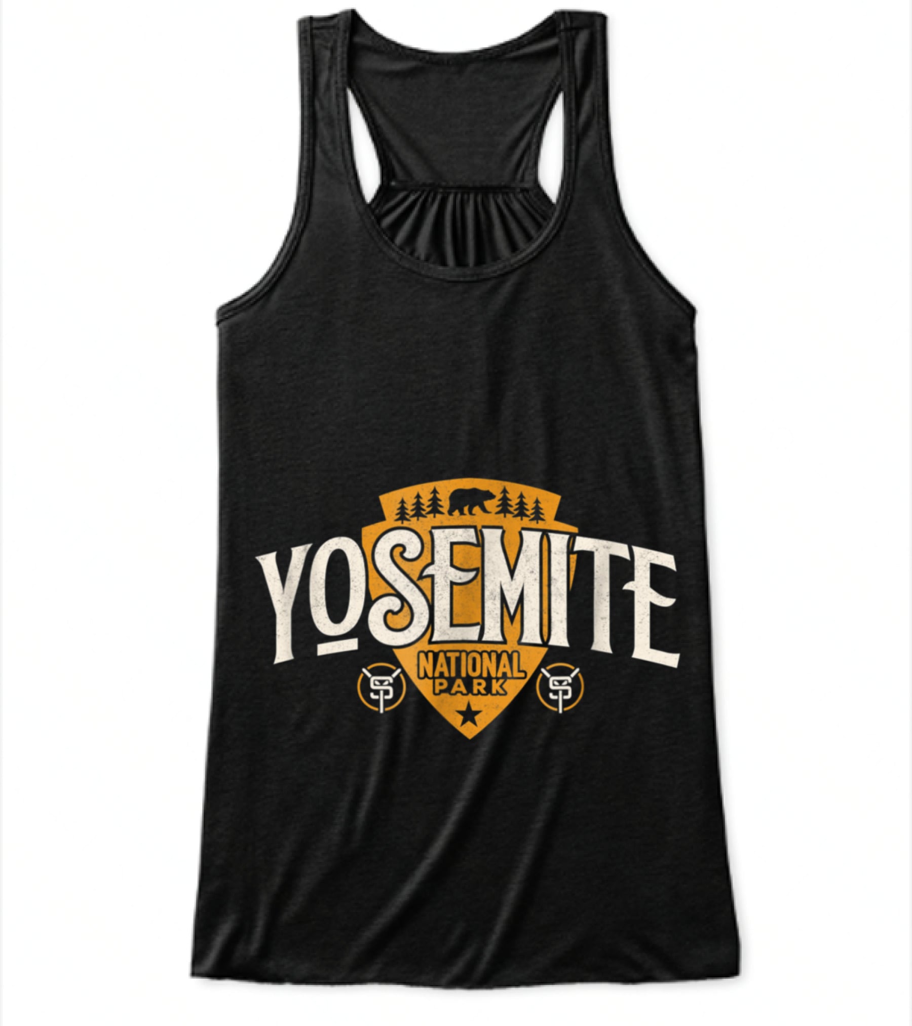 Vintage Retro Yosemite National Park Flowy Tank Top Vintage Retro Yosemite National Park Flowy Tank Top