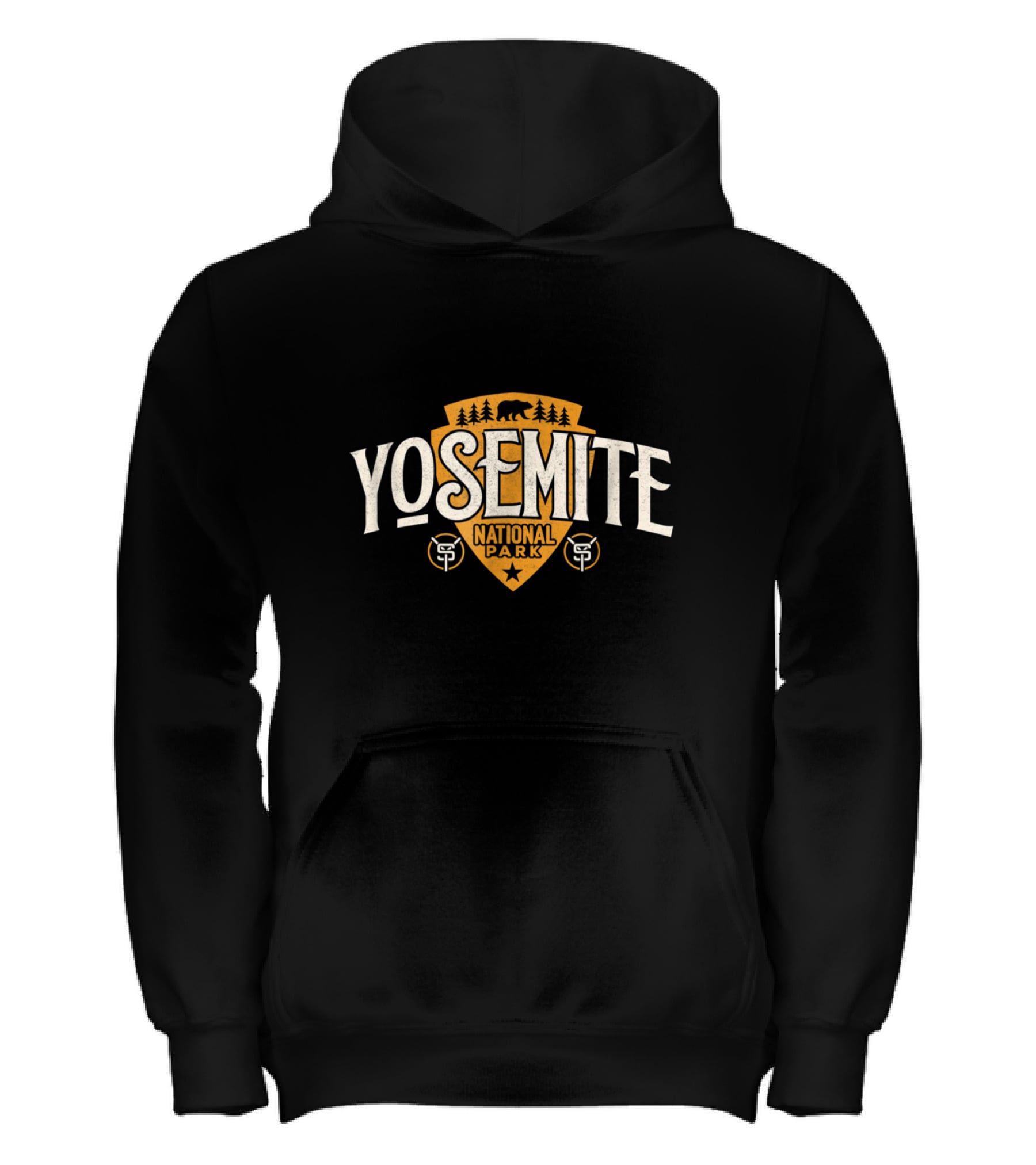 Vintage Retro Yosemite National Park Kids Hoodie Vintage Retro Yosemite National Park Kids Hoodie