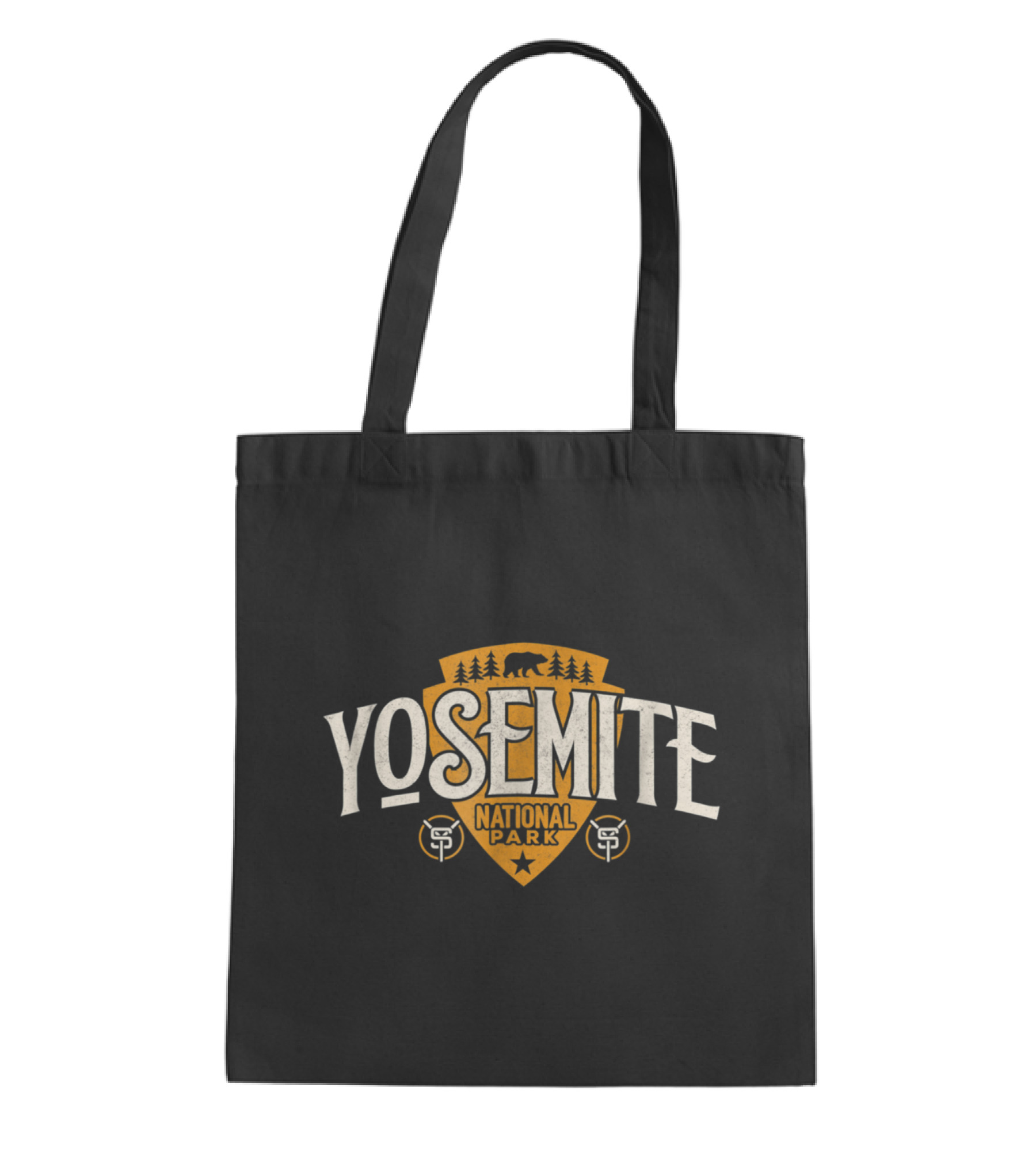 Vintage Retro Yosemite National Park Tote Bag