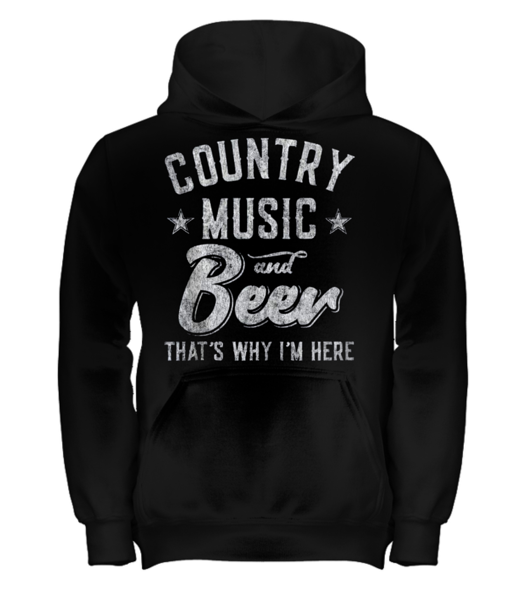 Country Music and Beer That's Why I'm H_1 Kids Hoodie