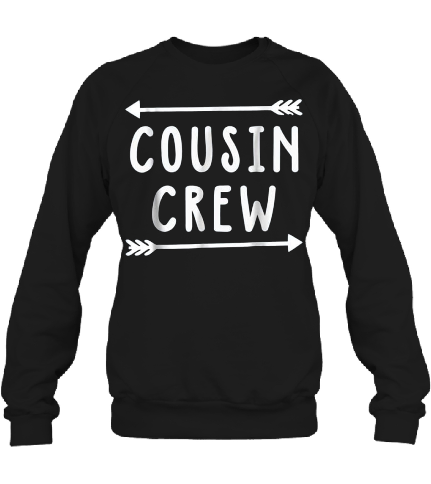 Cousin Crew Arrows Nieces & Neph Crewneck Sweatshirt