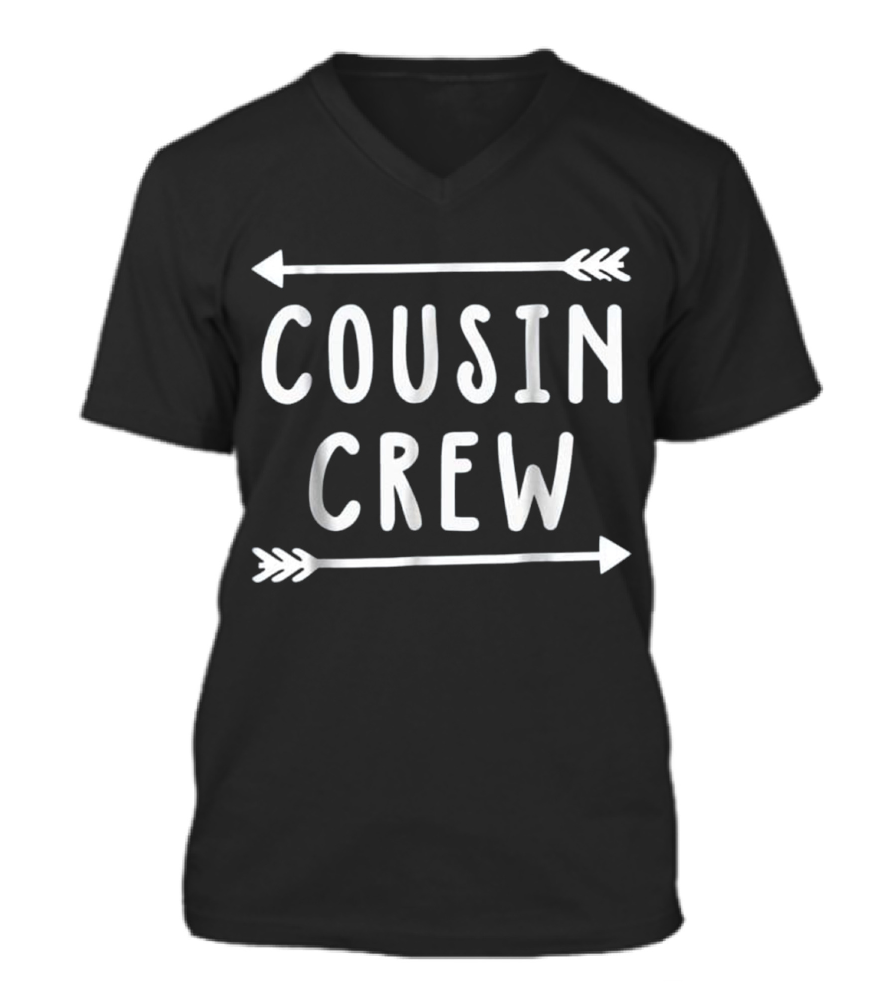 Cousin Crew Arrows Nieces...V-Neck Unisex T-Shirt 