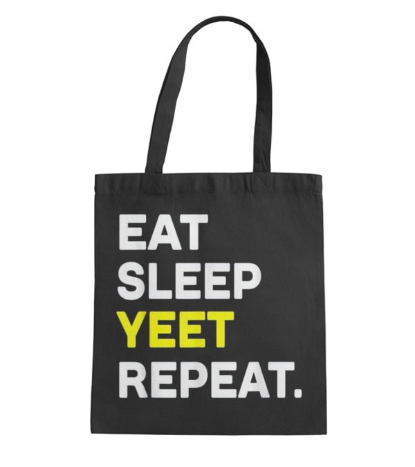 Eat Sleep Yeet Repeat Funny Cool D Tote Bag Eat Sleep Yeet Repeat Funny Cool D Tote Bag