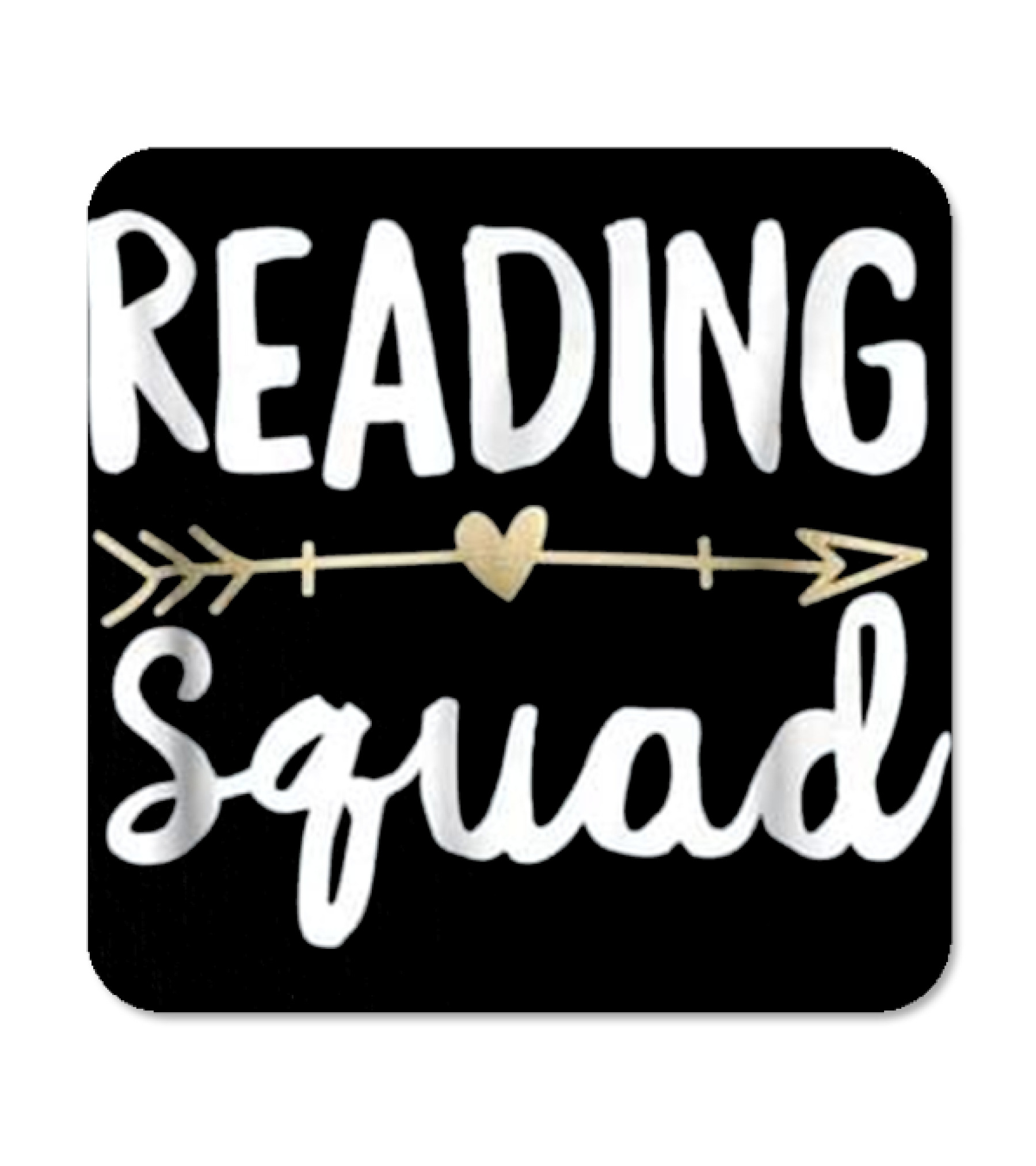 Reading Squad Teacher Appreciation G Coaster