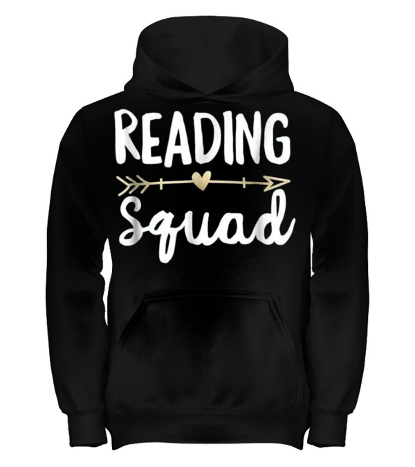 Reading Squad Teacher App...Kids Hoodie Reading Squad Teacher App...Kids Hoodie