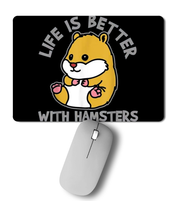 Hamster T Shirt Hamster Lover Gift Mousepad Hamster T Shirt Hamster Lover Gift Mousepad