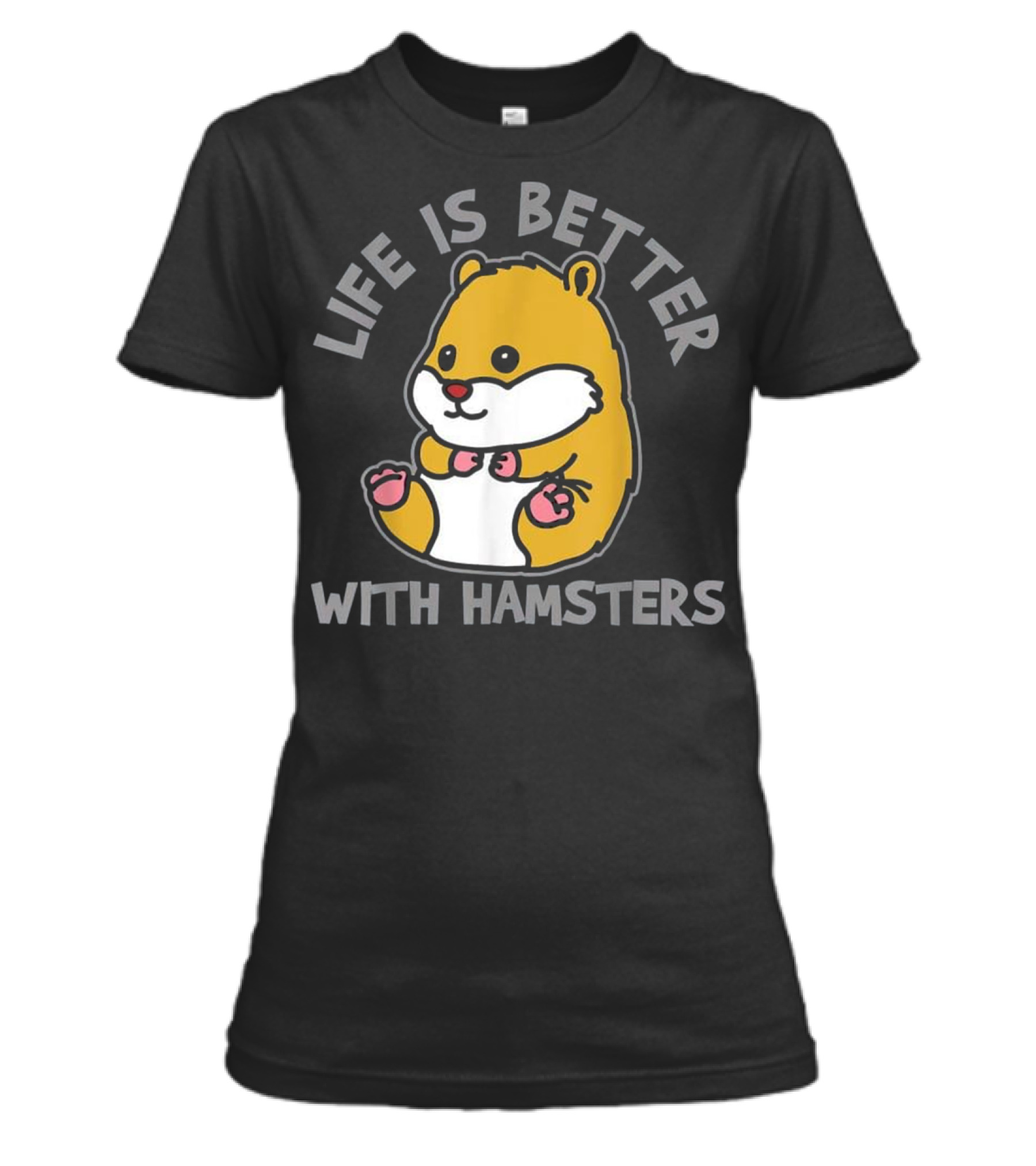Hamster T Shirt Hamster Lover Gift Womens T-Shirt