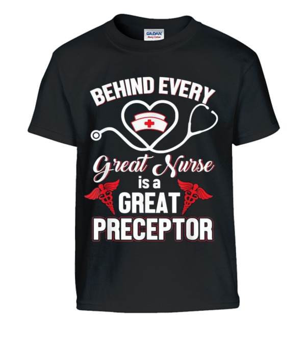 Behind Every Great Nurse Is A Gre Kids T-Shirt Behind Every Great Nurse Is A Gre Kids T-Shirt