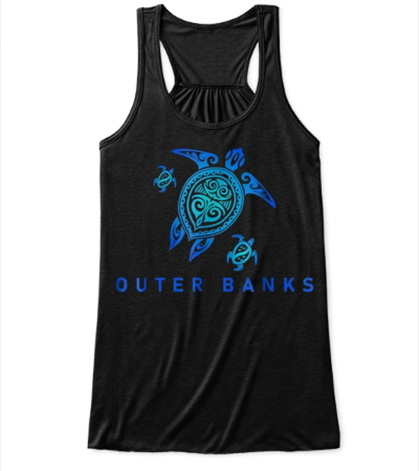 Outer Banks North Carolin...Flowy Tank Top Outer Banks North Carolin...Flowy Tank Top