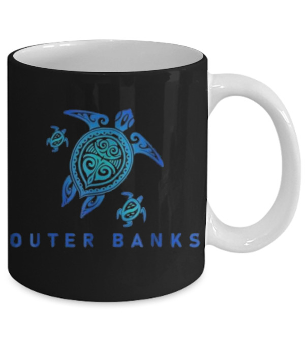 Outer Banks North Carolina Sea Blue Mug Outer Banks North Carolina Sea Blue Mug