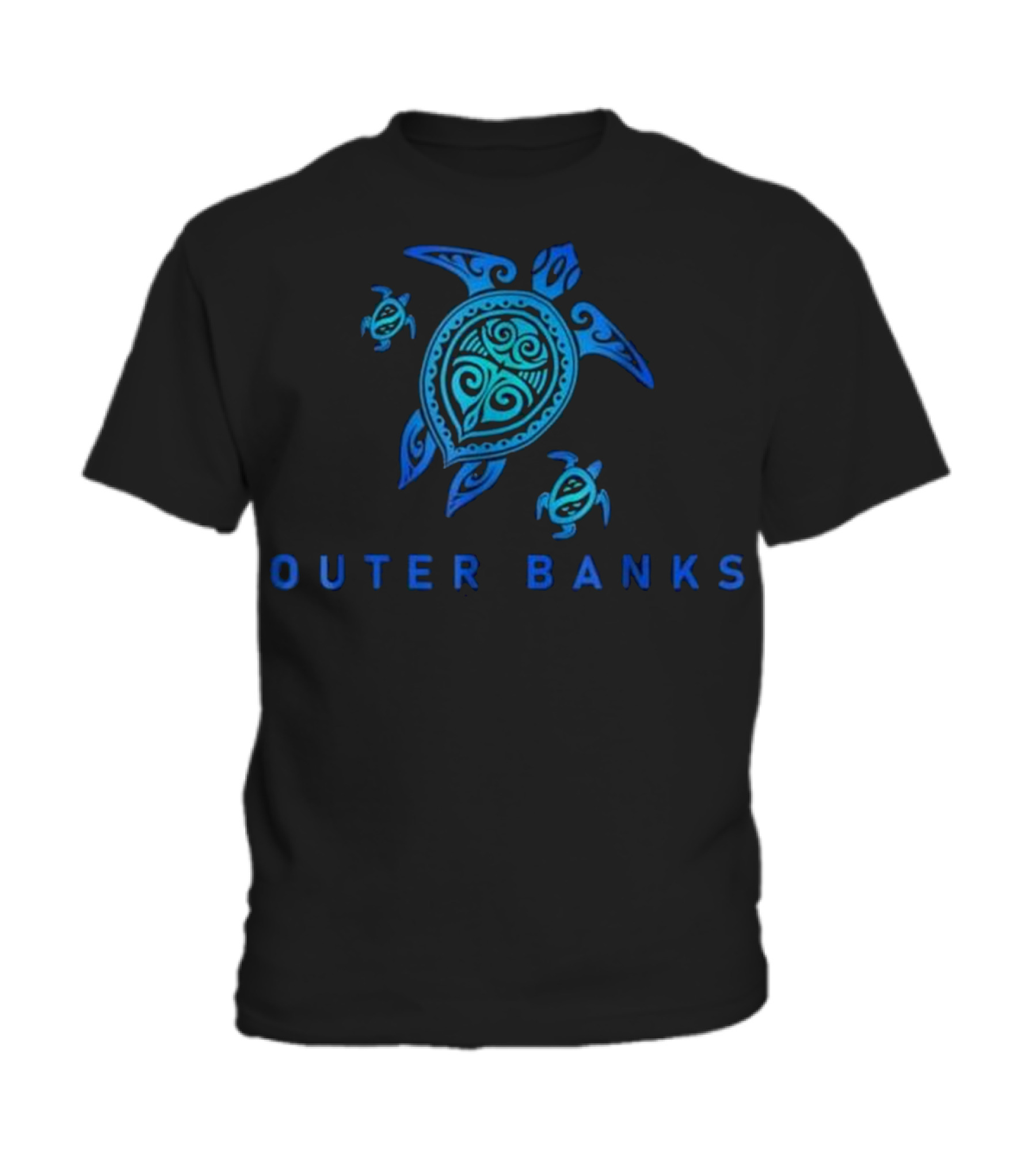 Outer Banks North Carolina Sea Blue Toddler T-Shirt