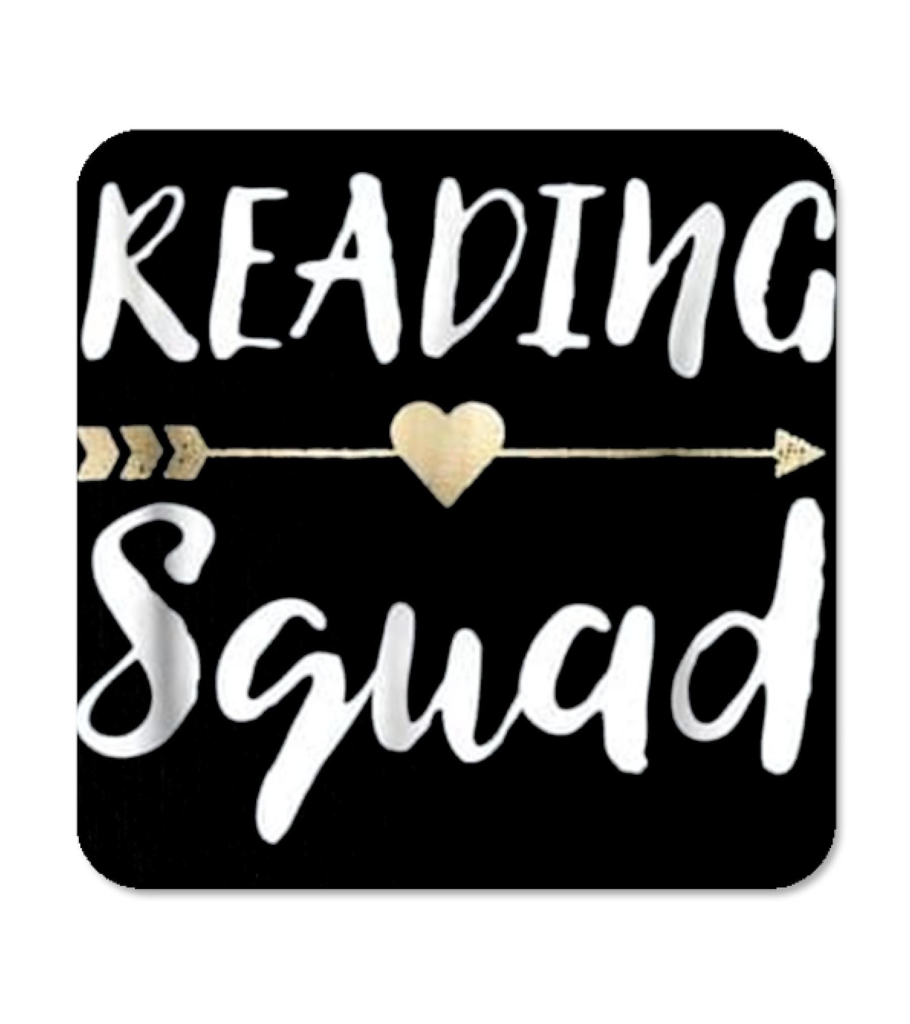Reading Squad Teacher Appreciation Gif Coaster