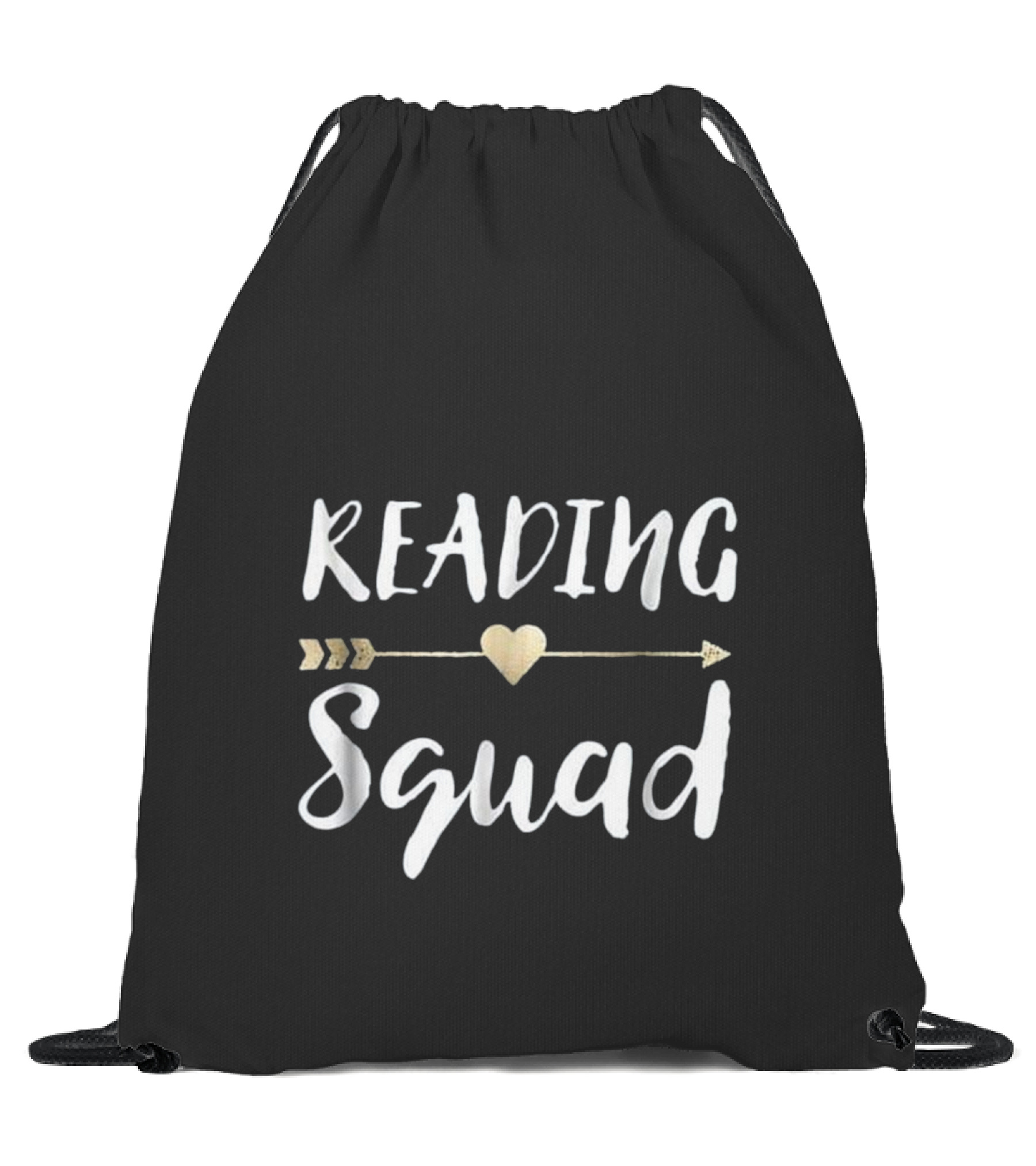 Reading Squad Teacher Appreciation Gif Drawstring Bag