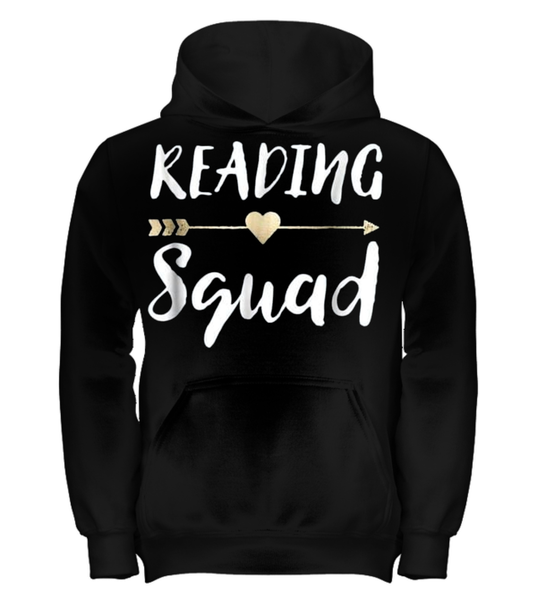 Reading Squad Teacher Appreciation Gif Kids Hoodie