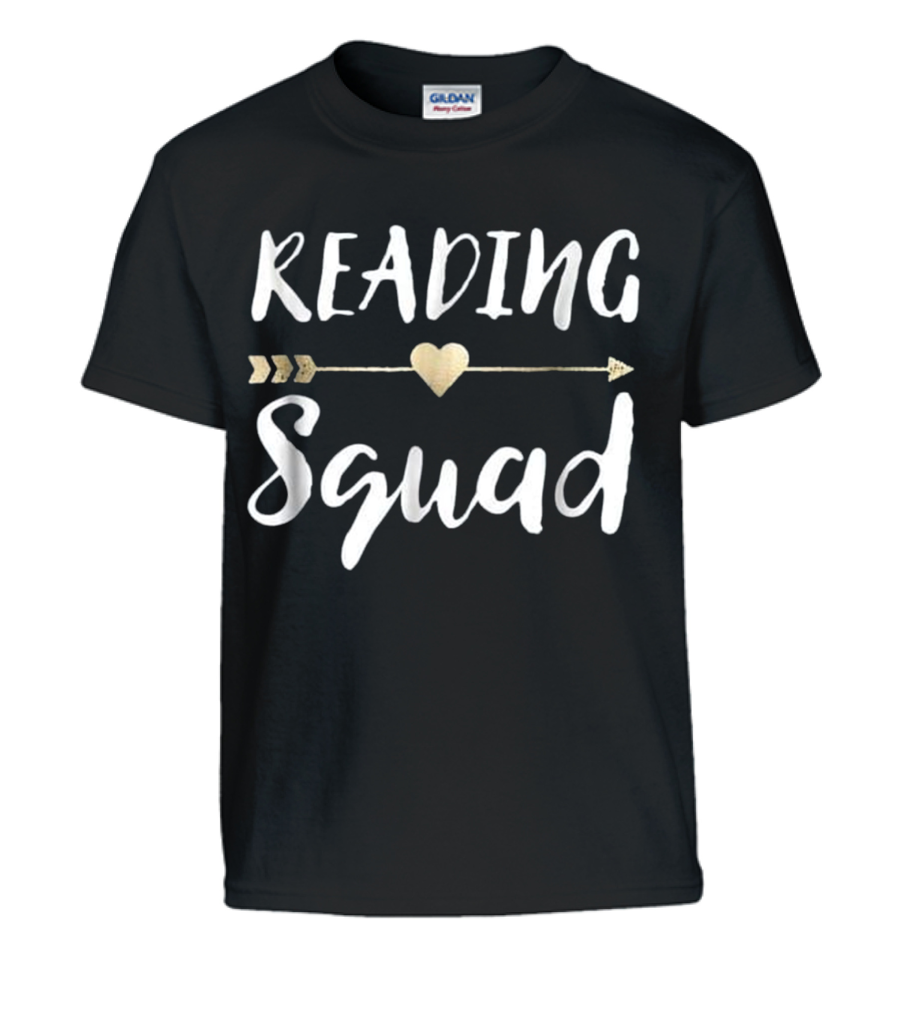 Reading Squad Teacher Appreciation Gif Kids T-Shirt