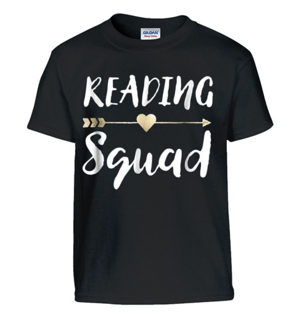 Reading Squad Teacher Appreciation Gif Kids T-Shirt Reading Squad Teacher Appreciation Gif Kids T-Shirt