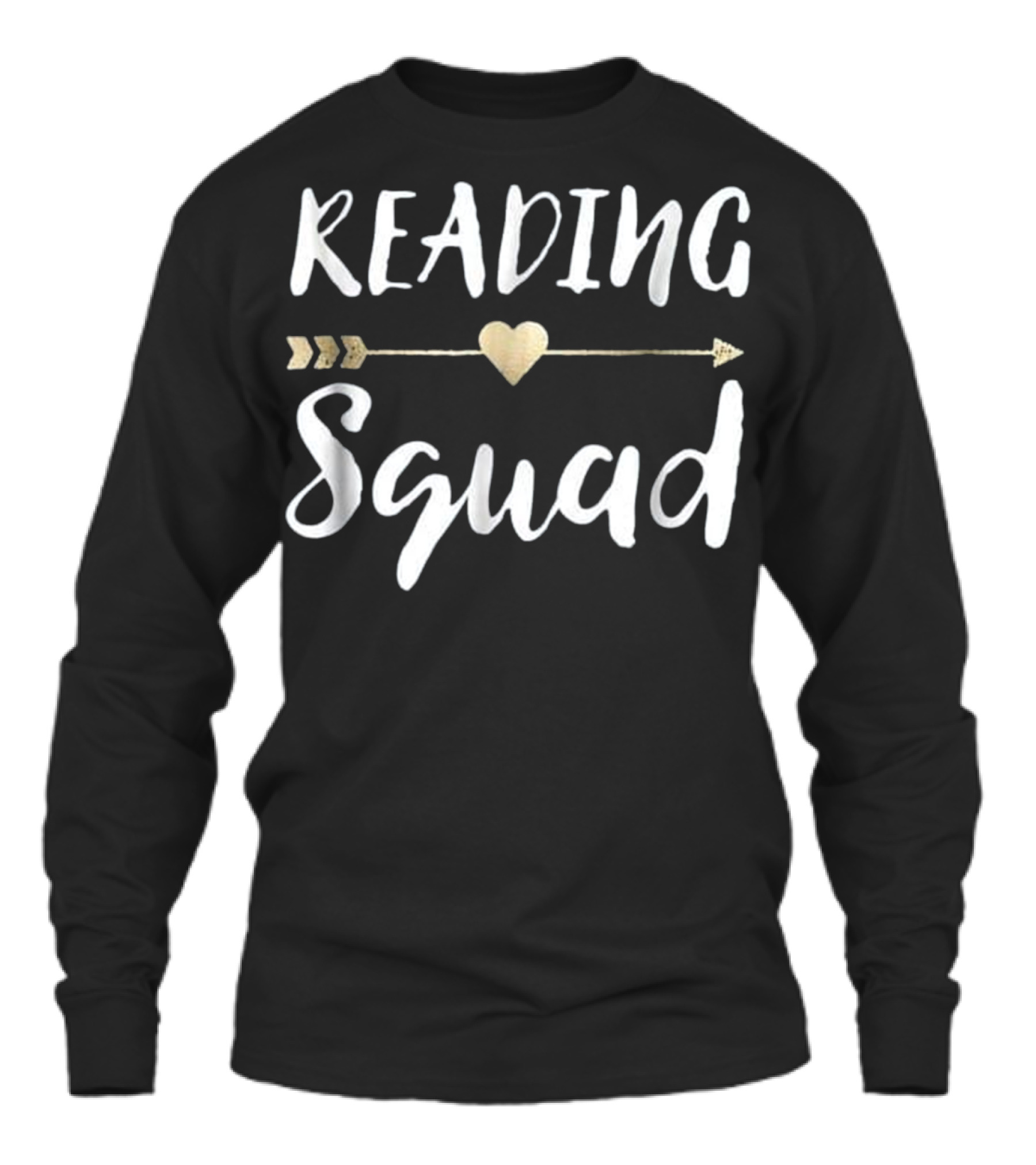 Reading Squad Teacher Appreciation Gif Unisex Long Sleeve
