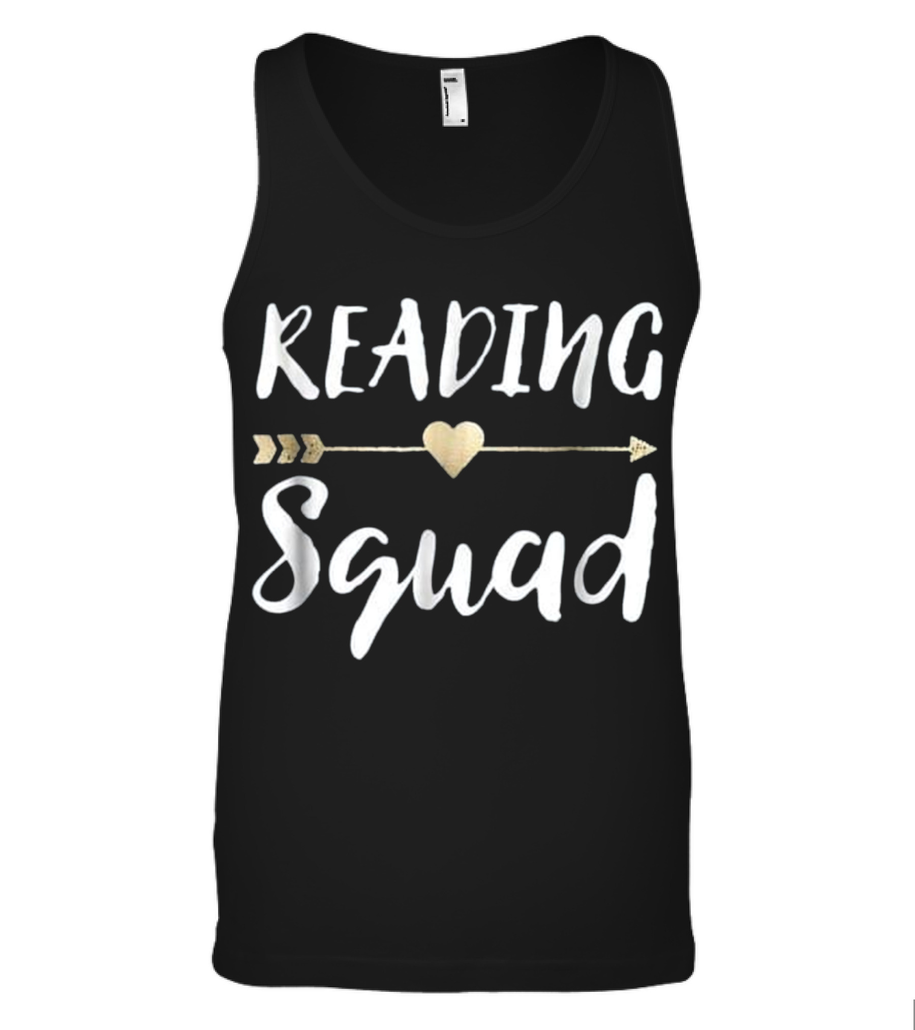Reading Squad Teacher Appreciation Gif Tank Top