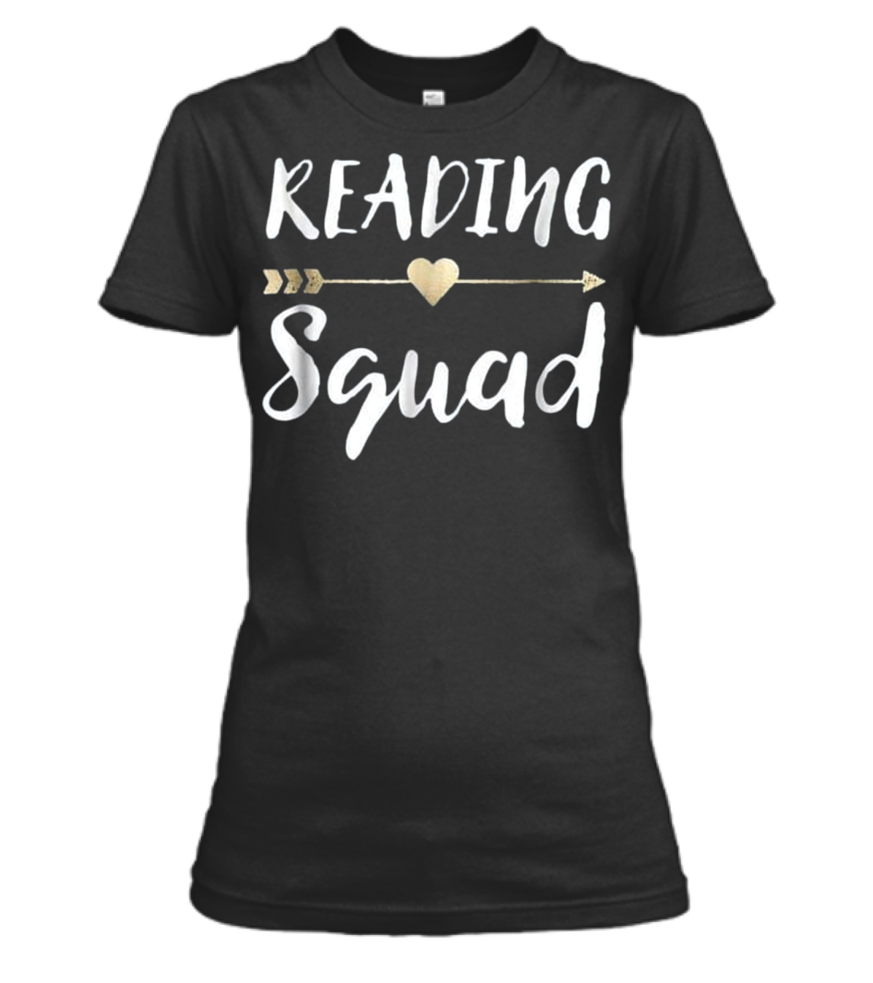 Reading Squad Teacher Appreciation Gif Womens T-Shirt