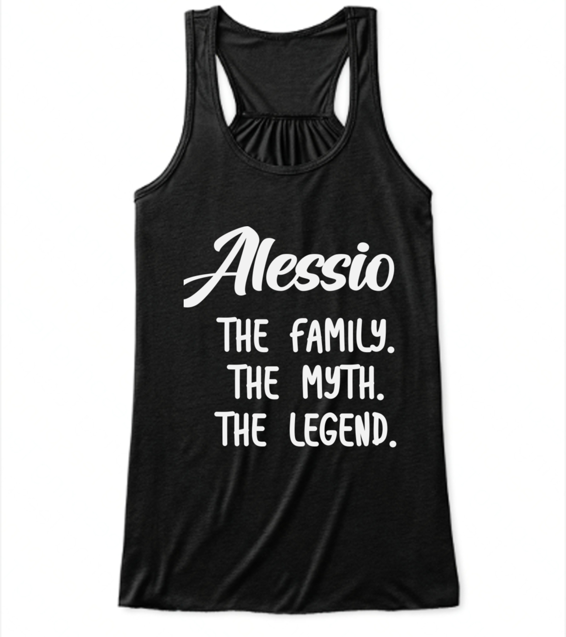 Alessio The Family The Myth The Legend Flowy Tank Top