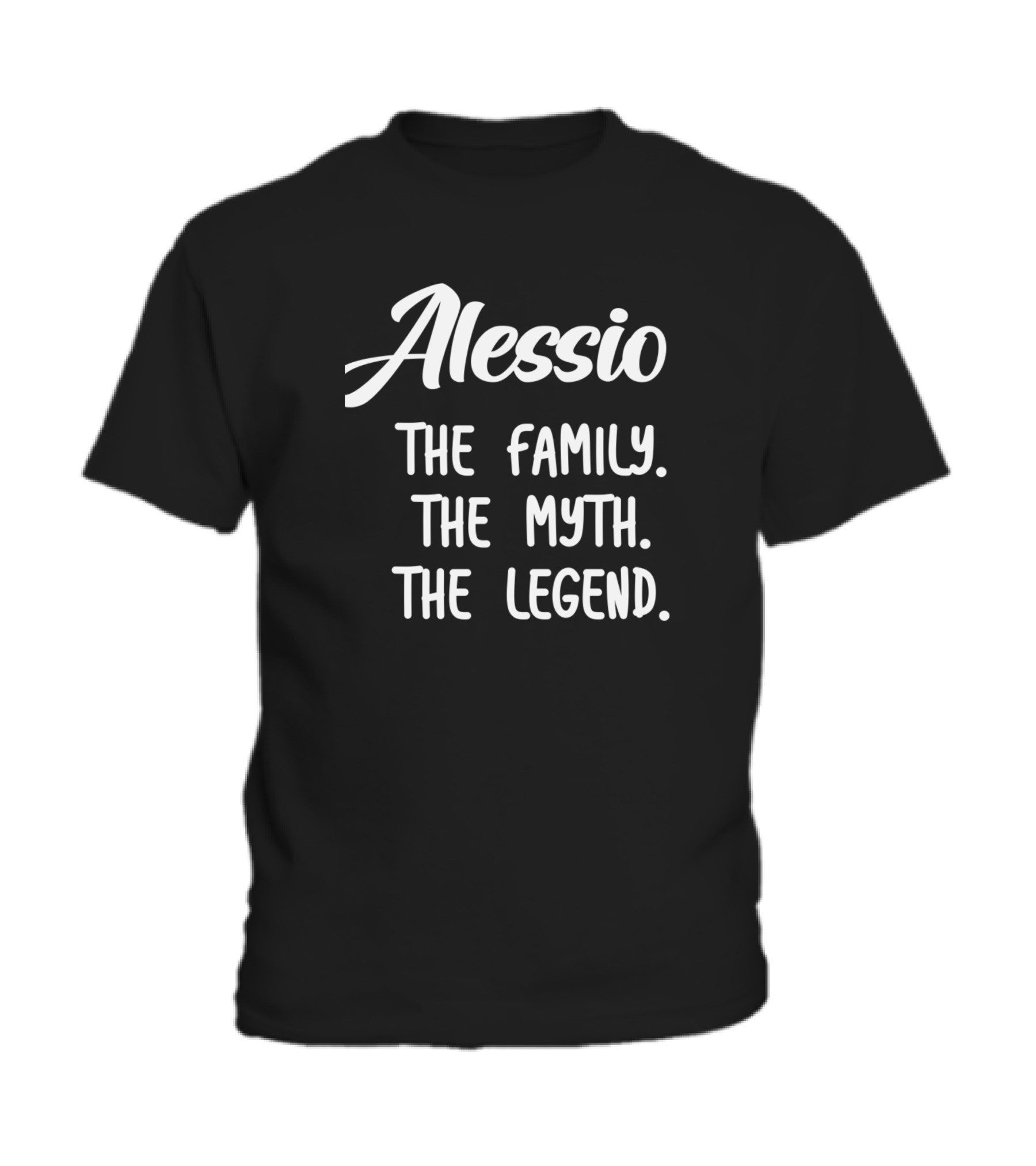 Alessio The Family The Myth The Legend Toddler T-Shirt