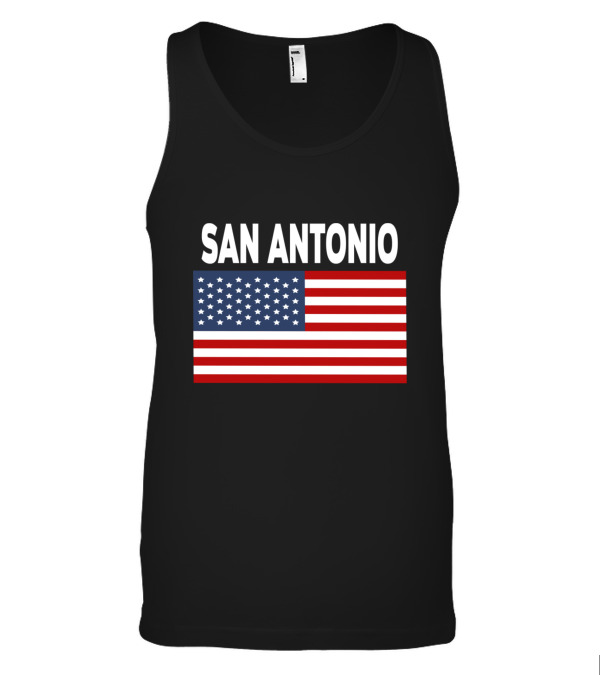 America Flag Basic San Antonio Tank Top America Flag Basic San Antonio Tank Top