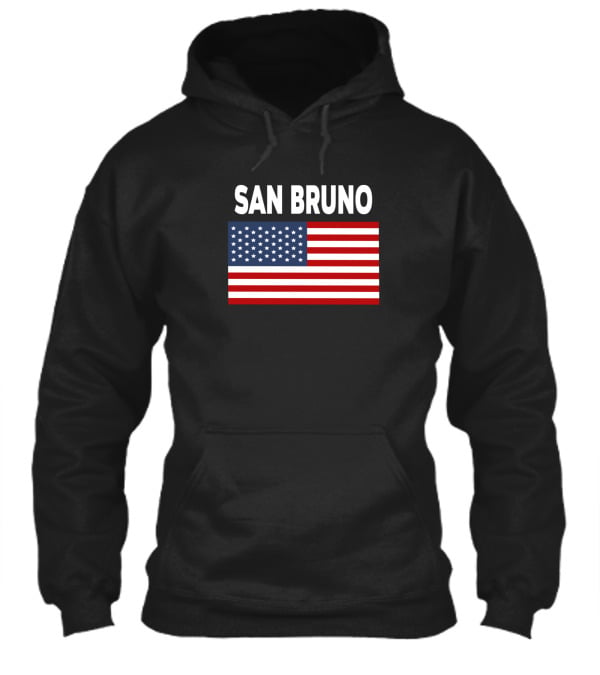 America Flag Basic San Br...Hoodie America Flag Basic San Br...Hoodie