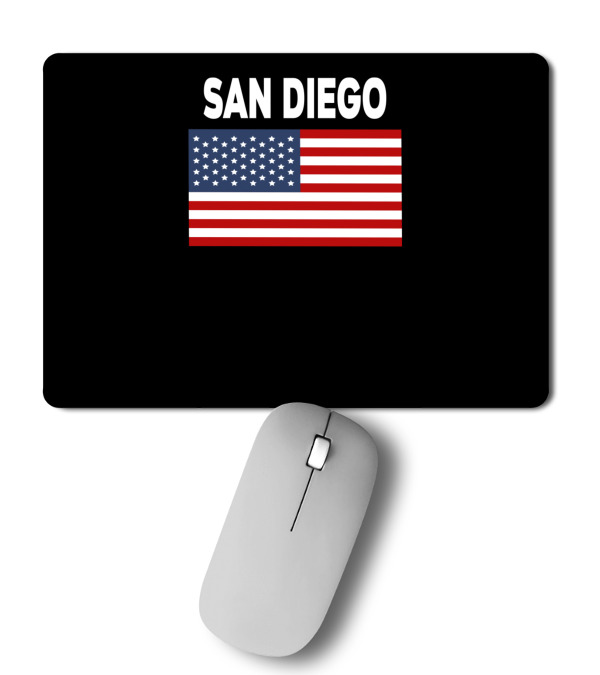 America Flag Basic San Diego Mousepad America Flag Basic San Diego Mousepad